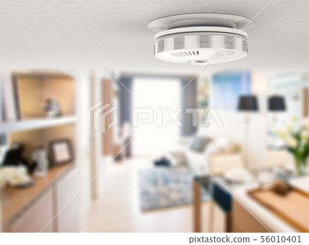 smoke detector on ceiling 56010401