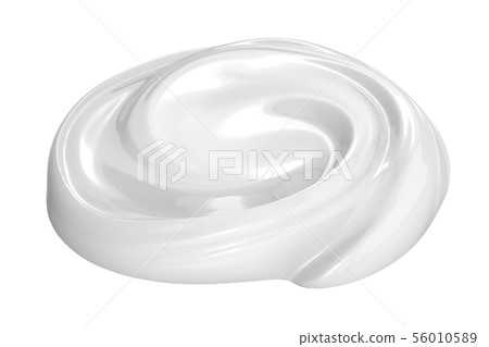cosmetic cream isolated on white 56010589