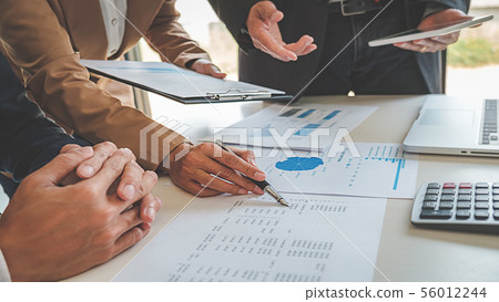 Administrator business man financial inspector and 56012244