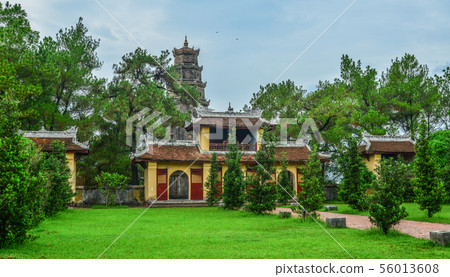 Thien Mu Pagoda in Hue, Vietnam 56013608