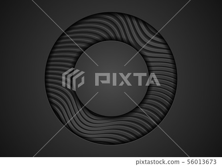 Black abstract corporate wavy texture tech - Stock Illustration ...