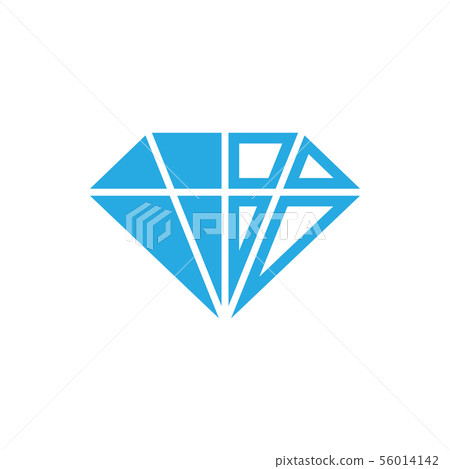 Diamond icon design template vector illustration 56014142