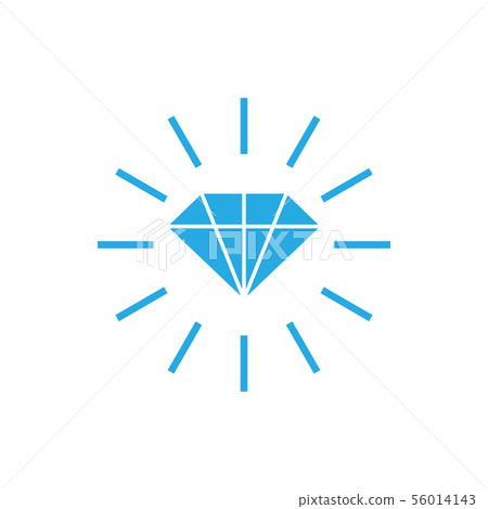 Diamond icon design template vector illustration Diamond icon design template vector illustration 56014143