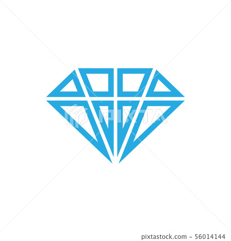 Diamond icon design template vector illustration Diamond icon design template vector illustration 56014144
