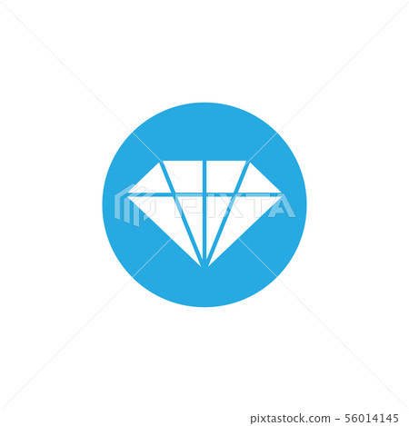 Diamond icon design template vector illustration 56014145