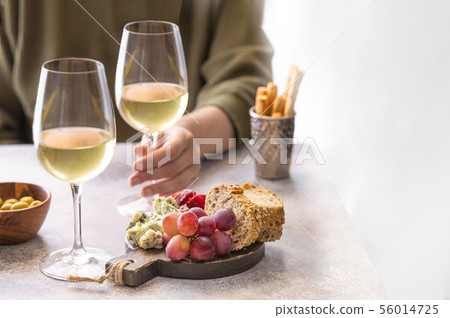 Wine and tapas background Wine and tapas background 56014725