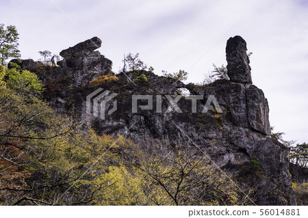 (Gunma Prefecture) View of Tengu ratings and cannonstones from Mt. 56014881