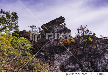 (Gunma Prefecture) View of Cannonstone from Mt. (Gunma Prefecture) View of Cannonstone from Mt. 56014882
