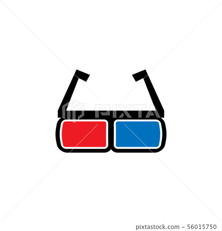 3d glasses movie graphic design template vector 3d glasses movie graphic design template vector 56015750