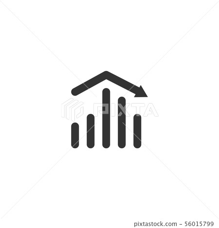 Analytics icon design template vector isolated - Stock Illustration ...