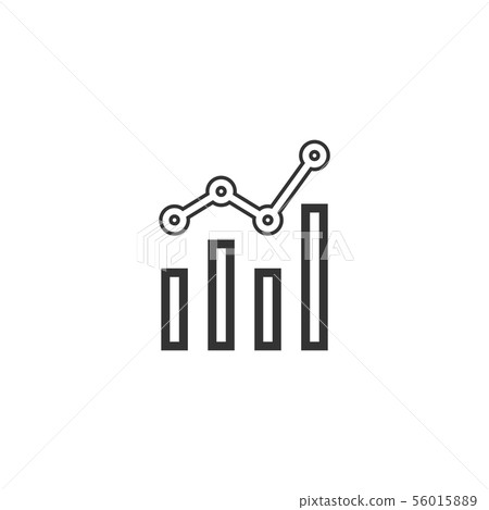 Analytics icon design template vector isolated - Stock Illustration ...