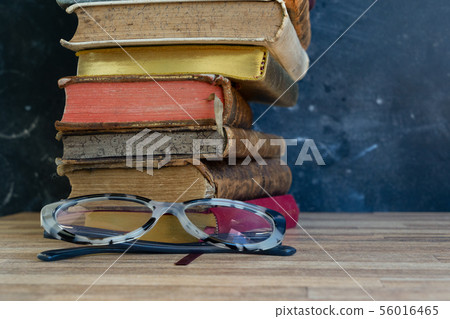 Pile of old books Pile of old books 56016465