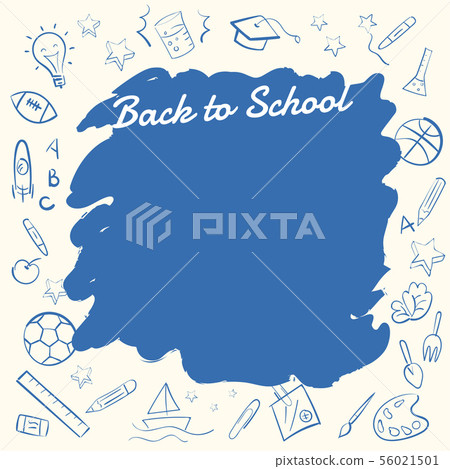 Back to School banner background with copy space 56021501