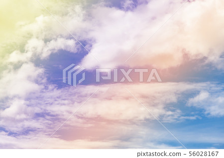 Colorful clouds in the sky. 56028167