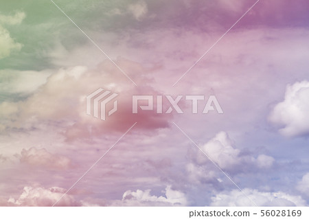 Colorful clouds in the sky. 56028169