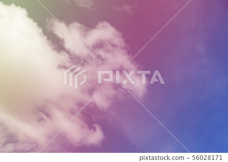 Colorful clouds in the sky. Colorful clouds in the sky. 56028171
