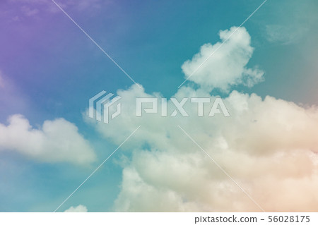 Colorful clouds in the sky. Colorful clouds in the sky. 56028175