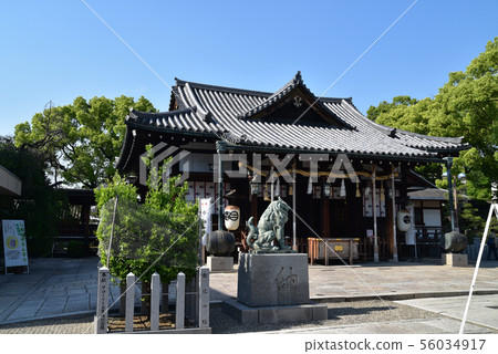 Haiden of the Shrine of the Shooting Soldier, Himeji City, Hyogo Prefecture Haiden of the Shrine of the Shooting Soldier, Himeji City, Hyogo Prefecture 56034917