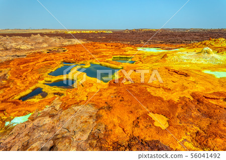 Dallol, Ethiopia. Danakil Depression 56041492