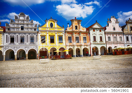 old Telc town in Czech republic old Telc town in Czech republic 56041901