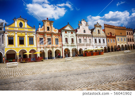 old Telc town in Czech republic old Telc town in Czech republic 56041902
