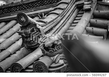 Toshodaiji單色瓷磚 56044287