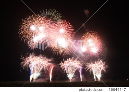 2019年Shinmei Fireworks Display Wide Star Mine 56044547