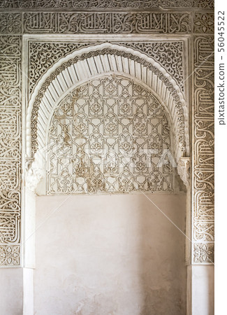 Islamic ornaments on wall Islamic ornaments on wall 56045522
