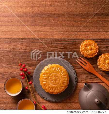 Mid-Autumn Festival Moon cake Geppei 56046774