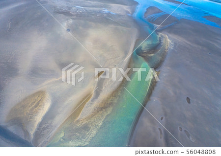Amazing Nature, Aerial view of glacier 56048808