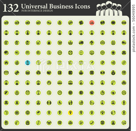 business icon set 56049995