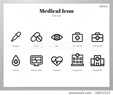 Medical icons Line pack Medical icons Line pack 56052015