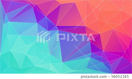 Flat vinage color triangle background Flat vinage color triangle background 56052165