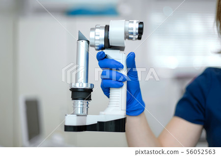 Medical professional ophthalmologist equipment Medical professional ophthalmologist equipment 56052563
