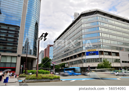 Cityscape of Tenjin, Fukuoka City 56054091