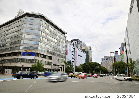 Cityscape of Tenjin, Fukuoka City 56054094