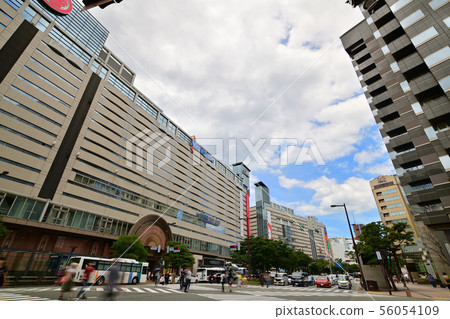 Cityscape of Tenjin, Fukuoka City 56054109
