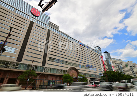 Cityscape of Tenjin, Fukuoka City Cityscape of Tenjin, Fukuoka City 56054111