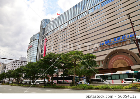 Cityscape of Tenjin, Fukuoka City 56054112