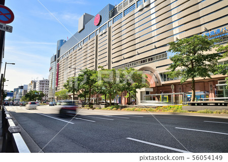 Cityscape of Tenjin, Fukuoka City Cityscape of Tenjin, Fukuoka City 56054149