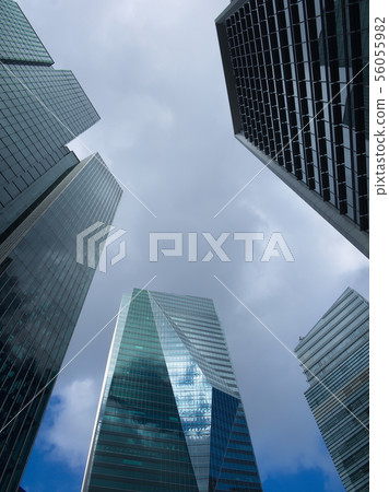 Late Summer Skyscrapers (Roppongi 1-chome, Tokyo) 56055982