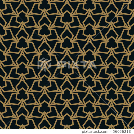 elegant line ornament pattern seamless pattern for 56056218