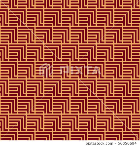 Seamless vector ornament. Modern stylish geometric Seamless vector ornament. Modern stylish geometric 56056694