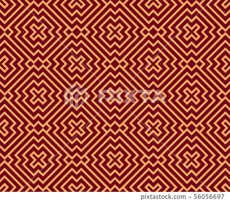 Seamless vector ornament. Modern stylish geometric Seamless vector ornament. Modern stylish geometric 56056697