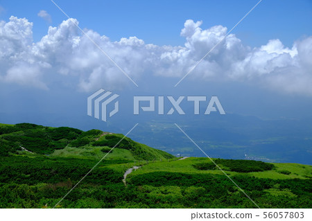 Oyama Natsuyama mountain trail prospect Oyama Natsuyama mountain trail prospect 56057803