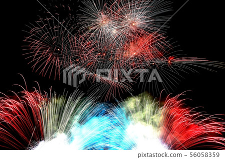 2019 Shinshu Ueda Fireworks Festival Wide Star Mine 56058359