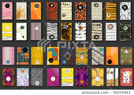 Contemporary backgrounds big template bundle set Contemporary backgrounds big template bundle set 56059461