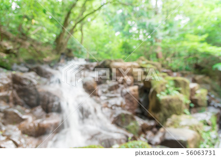 Fresh green river 56063731