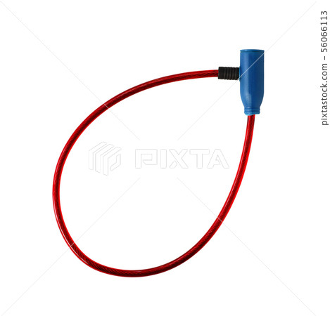 Bike Lock isolated on white background 56066113