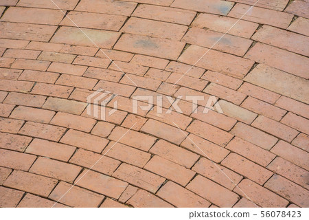 Old brown brick floor texture Old brown brick floor texture 56078423